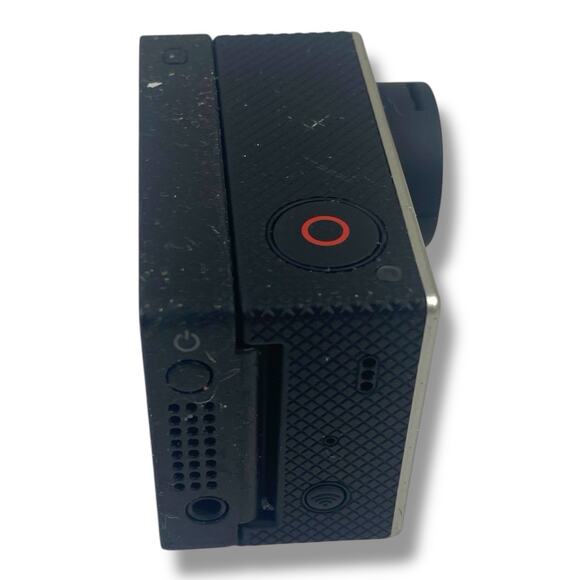 GoPro HERO3 Black Action Camera Silver With LCD Attachment Tested No Battery - Picture 2 of 4